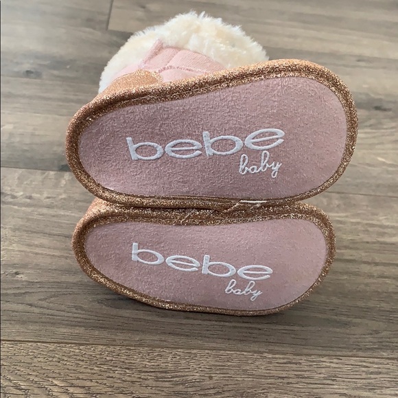 Bebe Baby Pink Winter Boots - Picture 5 of 9